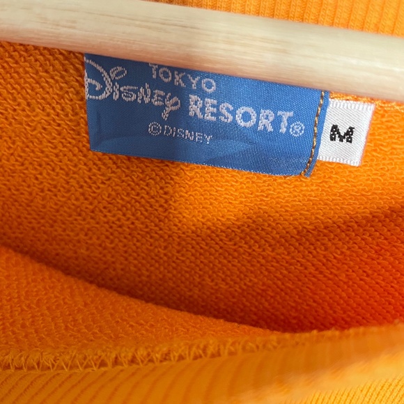Vintage Tokyo Disney Resort Limited Oswald Sweatshirt sweater yellow M VTG - Picture 4 of 8